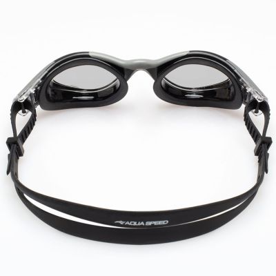4. Aqua Speed Aquilo Schwimmbrille Schwarz und Grau 62649-26