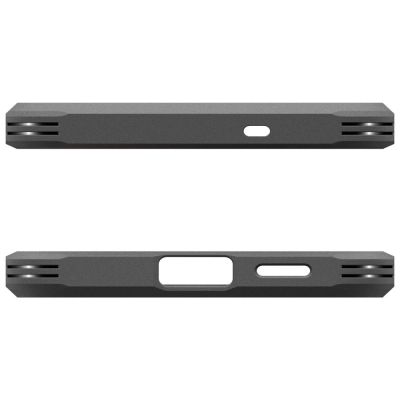 7. Spigen Tough Armor Mag MagSafe Hülle für Samsung Galaxy S25 FE – Schwarz und Gelb