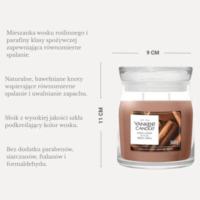 3. Mittlere Kerze CINNAMON STICK YANKEE