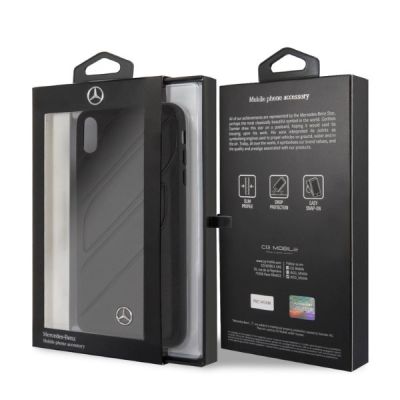 5. Mercedes New Organic I iPhone XS Max Hülle - Schwarz