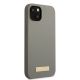 4. Guess GUHMP13MSPLG iPhone 13 6.1" Grau/Grau Hartschale Silikon Logo Plate MagSafe