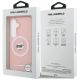 8. Karl Lagerfeld IML Repeated Choupette MagSafe Hülle für Samsung Galaxy S26 Plus - Pink