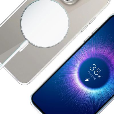 4. 3mk Clear MagCase Hülle für Apple iPhone 15 Pro Max – transparent