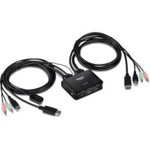 Trendnet TK-220DPI KVM-Switch Schwarz