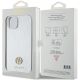 8. Guess GUHCP15MPS4DGPS iPhone 15 Plus 6,7" Silber/Silber Hardcase Strass Metall Logo