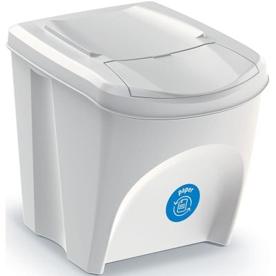 5. Mülltonnen 25 l Sortibox Set 4-teilig, grau