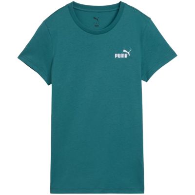 Puma Damen ESS Small No. 1 Logo T-Shirt (Grün, Größe 682373, Größe 41)