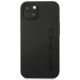 3. AMG AMHCP14SDOLBK iPhone 14 6.1 "schwarz / schwarz Hardcase Leder Hot Stamped