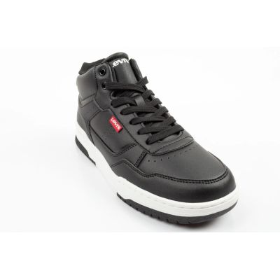 2. Levi's John SE schwarze High-Top-Sportschuhe für Kinder
