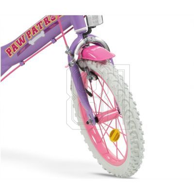 10. Kinderfahrrad 14" Paw Patrol Violet 1480 Girl TOIMSA