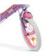 10. Kinderfahrrad 14" Paw Patrol Violet 1480 Girl TOIMSA