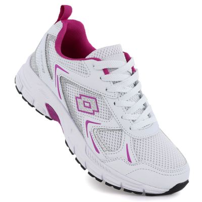 Lotto KITAURA Damen-Sneaker, weiß-rosa, Sportschuhe