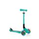 Globber Faltbarer 3-Rad-Scooter Lights Emerald Green Jr 437-107