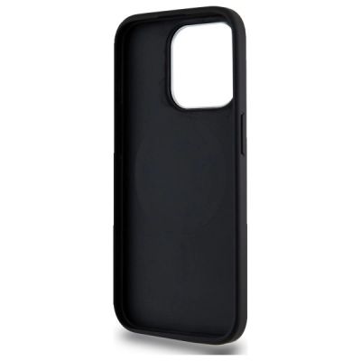7. DKNY Plain Logo MagSafe Hülle für iPhone 15 Pro Max – Schwarz
