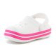 3. CROCS CROCBAND KIDS CLOG T WEISS/PINK CRUSH 207005-6WU