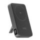 2. Cuktech WPB100 10000 mAh Qi2 Magnetische Powerbank 30W mit Ständer - Schwarz