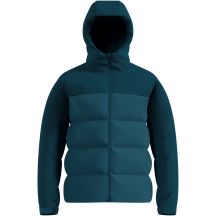 Herren-Daunenjacke Odlo DOWN HOODED Jacket insulated, grün