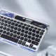4. Dux Ducis Keyboard (CK Series) Kabellose Tastatur für Laptop/Tablet/Telefon – Transparent