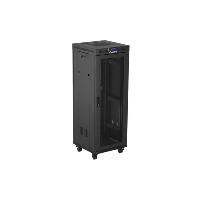 3. Lanberg FF01-6632-23BL 32U Rack, freistehend, schwarz