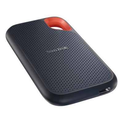 21. SanDisk Extreme Portable externe SSD-Festplatte (4 TB; USB 3.2; 1050 MB/s; SDSSDE61-4T00-G25)