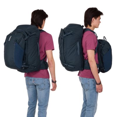 4. Thule TLPM270 Dunkelblauer Rucksack, Reiserucksack, blaues Polyester