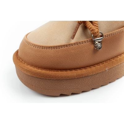 6. D.Franklin Damen-Schneestiefel, modische, gefütterte Winterstiefel