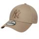 New Era League Essential 9FORTY New York Yankees Cap 60675512 Braun Einheitsgröße