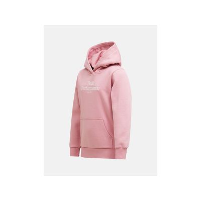 3. PEAK PERFORMANCE Jr Original Kapuze mit kleinem Logo, Pink
