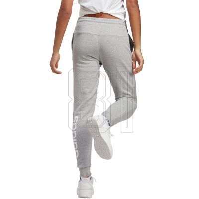 3. adidas Essentials Linear French Terry Cuffed Pants W IC8816