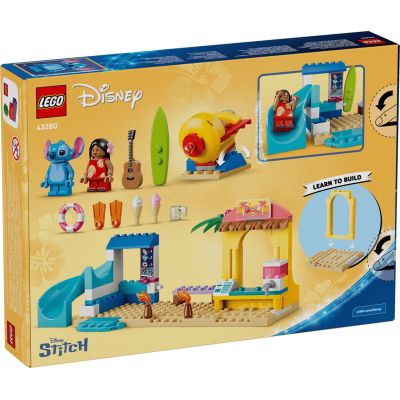 2. LEGO Disney 43280 – Strandspaß mit Lilo & Stitch