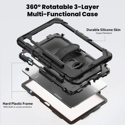 15. Tech-Protect Schutzhülle für Samsung Galaxy Tab S11 11.0 X730 / X736B - Schwarz