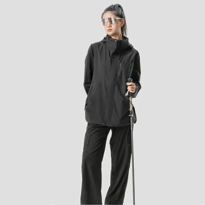 9. Qunature Nordic Walking Trekkingstock Aluminium 110 – 130 cm 1 Stk. - Braun