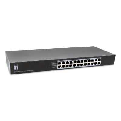 2. LevelOne GEU-2432 Unmanaged Gigabit Ethernet (10/100/1000) 1HE Grau
