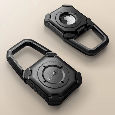 2. Tech-Protect Kevlar-Hülle für Apple AirTag 1/2 – Schwarz