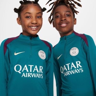 9. Nike PSG Strike Drill Top Jr FN9940-382 Sweatshirt