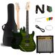 V-TONE EGW 39 GR 4/4 Stratocast E-Gitarre
