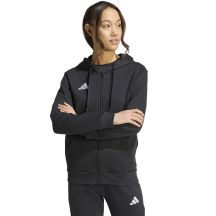 adidas Entrada 26 Kapuzenpullover mit durchgehendem Reißverschluss für Damen, Schwarz, KF5939