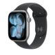 3. Apple Watch Series 11 GPS 46 mm Gehäuse aus Space Grau Aluminium mit schwarzem Sportarmband - S/M