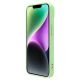 6. Nillkin CamShield Silky Silicone Case iPhone 14 Plus Hülle mit Kameraabdeckung grün