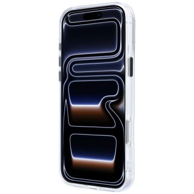 5. BMW Logo-Schutzhülle mit mattiertem IML- und Metalllogo (MagSafe) für iPhone 18 Pro Max / 17 Pro Max – Transparent
