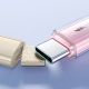 14. Joyroom S-A42 Crystal-Clear Serie 3A USB-A – USB-C-Kabel 1,2 m – Weiß