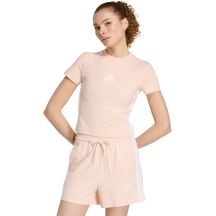 adidas Essentials 3-Streifen Slim Baby T-Shirt, Pastellrosa KD2343