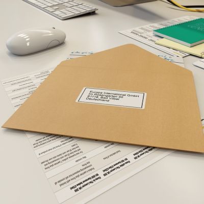 2. Brother QL-600G Thermodirekt-Etikettendrucker, Farbe, 300 x 600 dpi, 71 mm/s, kabelgebunden und kabellos, DK