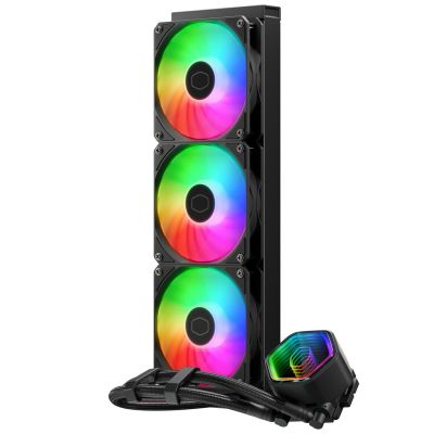 3. Cooler Master MasterLiquid 360 Core II Prozessor-Flüssigkeitskühlungsset 12 cm Schwarz 1 Stück.