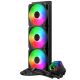 3. Cooler Master MasterLiquid 360 Core II Prozessor-Flüssigkeitskühlungsset 12 cm Schwarz 1 Stück.