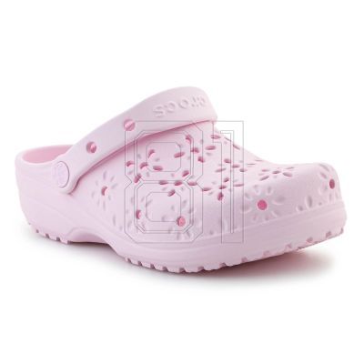 Crocs Classic Floral Cut Out Clog W 210927-6ZW Pantoletten