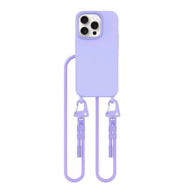 2. Tech-Protect MagNecklace MagSafe-Hülle für iPhone 15 Pro – Lavendel