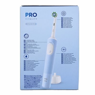 45. Oral-B Vitality Pro Duo Rote, pulsierende Zahnbürste für Erwachsene, Schwarz, Blau, Weiß