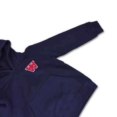 3. Wood Wood Izzy AA Kinderhoodie, marineblau - 10235605-2424-Navy