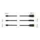 6. Orico XD-MDTH4 4K 30Hz Mini DisplayPort auf HDMI Kabel 3m - Schwarz